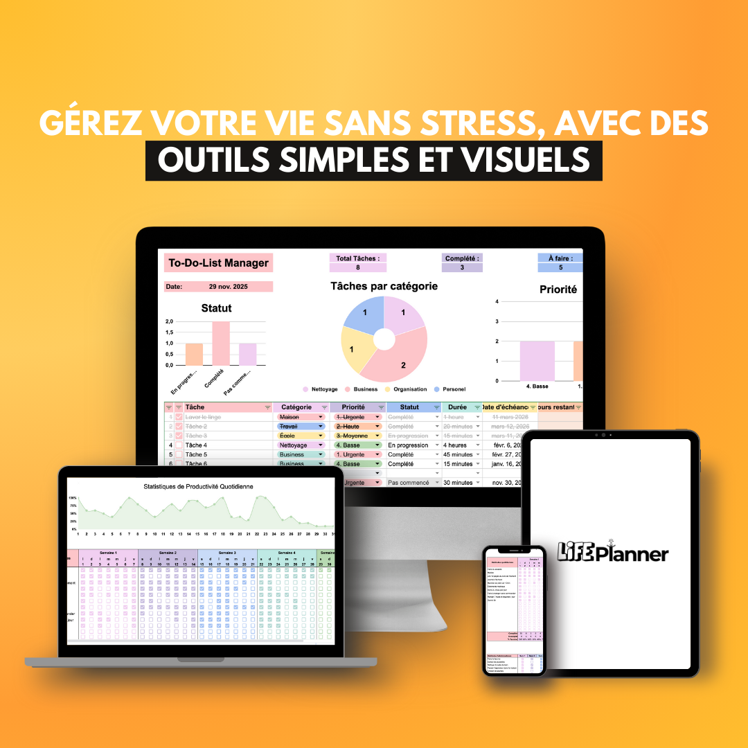 Life Planner™ - Organisez automatiquement toute votre vie