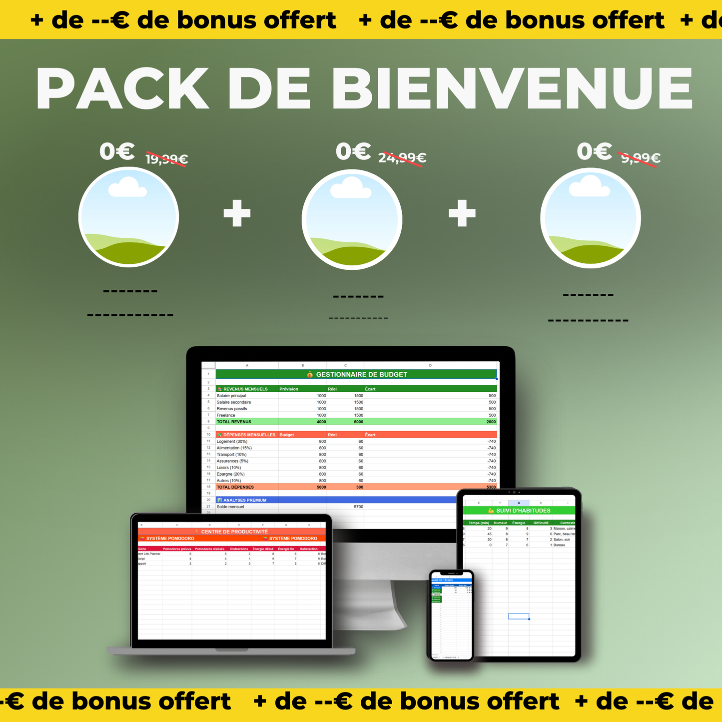 Life Planner - Pack de bienvenue