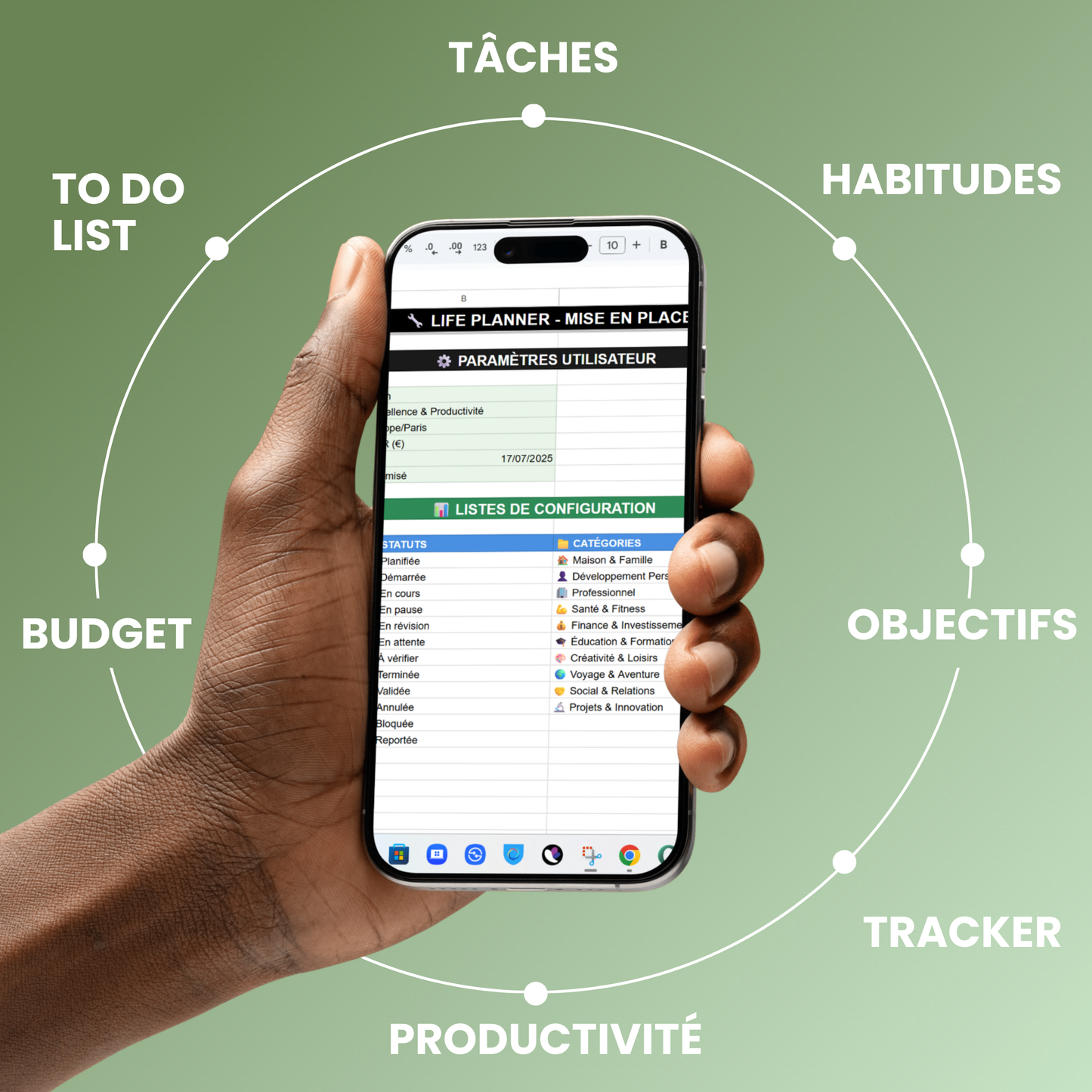 Life Planner - Pack de bienvenue