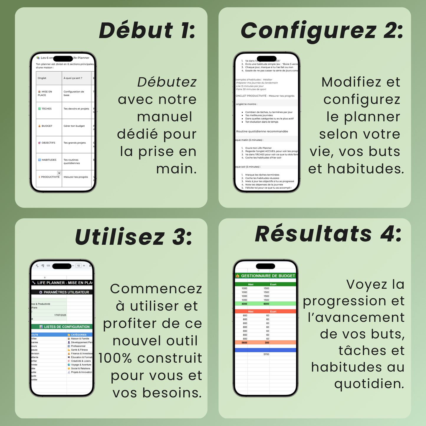 Life Planner - Pack de bienvenue
